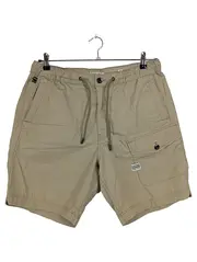 Vorschaubild 1 von Herren Cargo Shorts Beige W33 L Casual Baumwolle