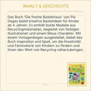 Vorschaubild 3 von Die freche Bastelmaus Buch Kinder ab 4 Jahre Recycling Ideen Hardcover