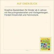 Vorschaubild 2 von Die freche Bastelmaus Buch Kinder ab 4 Jahre Recycling Ideen Hardcover