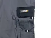 Vorschaubild 6 von DASSY Arbeitshose Herren Gr. 62 Grau Schwarz Bundhose Workwear