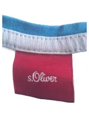 Vorschaubild 4 von Kinder T-Shirt Gr. 92 gestreift Blau Grün Kurzarm Jungen