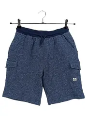 Vorschaubild 1 von Cargo Shorts Kinder Jungen Gr. 146 Blau Meliert Sweathose