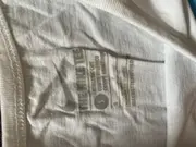 Vorschaubild 4 von Herren Sport Shirt Tanktop Gr. 46/S Weiß Baumwolle Logo