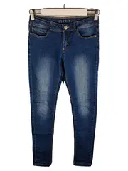 Vorschaubild 1 von Skinny Jeans Kinder Mädchen Gr. 164 Blau Denim Stretch