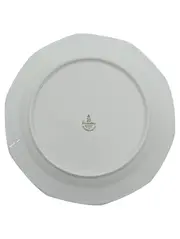 Vorschaubild 2 von Frühstücksteller 17 cm Porzellan Weiß Rotes Muster Klassisch