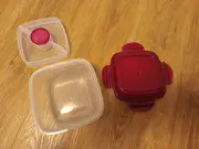 Vorschaubild 1 von Lock & Lock Vorratsdose Frischhaltedose Rot Kunststoff 1000ml
