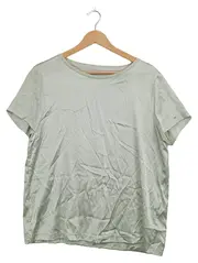 Vorschaubild 1 von Damen T-Shirt Gr. M 38 Mintgrün Basic Kurzarm