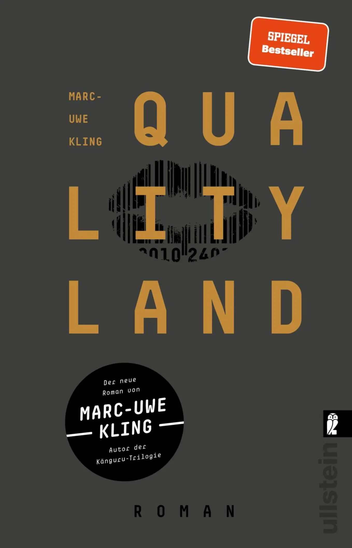 QualityLand Marc-Uwe Kling Taschenbuch Dunkle Edition Gelb