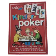 Vorschaubild 1 von Kinder-Poker Kartenspiel ab 6 Jahre Familienspiel Kinder Spielkarten