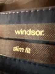 Vorschaubild 4 von Windsor Damen Stoffhose Bermuda Shorts Slim Fit Blau Gr. 46