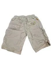 Vorschaubild 2 von Kinder Cargo Shorts Beige Gr. 92 Baumwolle Teddybär