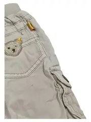 Vorschaubild 3 von Kinder Cargo Shorts Beige Gr. 92 Baumwolle Teddybär