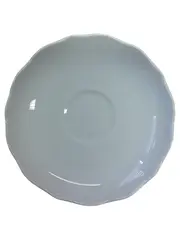 Vorschaubild 1 von Untertasse Porzellan Grau Klassisch 14 cm Uni