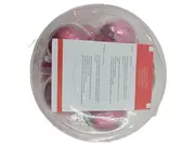 Vorschaubild 2 von Weihnachtsdekoration Christbaumkugeln Echt-Glas Pink 10 Stück 6cm