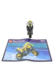 Vorschaubild 1 von Technic 8251 Motorrad Bauset Komplett Gelb Kinder Spielzeug