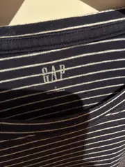 Vorschaubild 4 von Damen T-Shirt gestreift Gr. 36/S Blau Baumwolle Casual