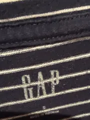 Vorschaubild 5 von Damen T-Shirt gestreift Gr. 36/S Blau Baumwolle Casual