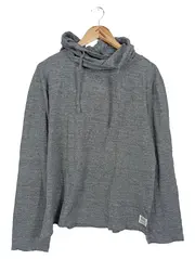 Vorschaubild 1 von Herren Kapuzenpullover Hoodie Grau Gr. 48;M Casual Basic