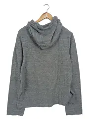 Vorschaubild 2 von Herren Kapuzenpullover Hoodie Grau Gr. 48;M Casual Basic