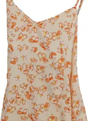 Vorschaubild 2 von Damen Sommerkleid Blumenmuster Gr. 38/M Casual Mehrfarbig