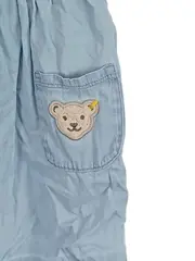 Vorschaubild 2 von Baby Body Gr. 68 Mehrfarbig Gestreift Bär Applikation