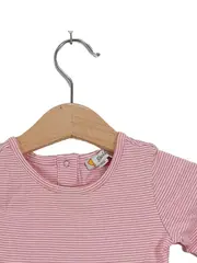 Vorschaubild 3 von Baby Body Gr. 68 Mehrfarbig Gestreift Bär Applikation