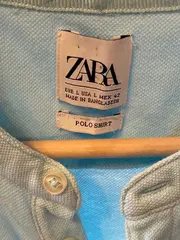 Vorschaubild 4 von Herren Poloshirt Türkis Gr. 50/L Baumwolle Casual