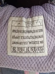 Vorschaubild 4 von Sneaker low Kinder Mädchen Gr. 31 Blau Pink Glitzer Klettverschluss