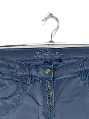 Vorschaubild 2 von Damen Jeans Tapered Fit Gr. 36 W28 Blau Relaxed Hose