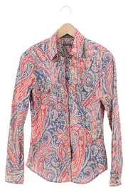 Vorschaubild 1 von MARC O POLO Damen Bluse Gr. 34/XS Mehrfarbig Paisley Bohème Vintage Langarm