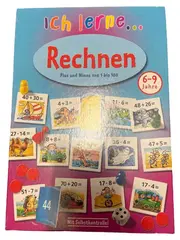 Vorschaubild 1 von Ich lerne Rechnen Lernspiel Plus Minus 1-100 Kinder 6-9 Jahre Selbstkontrolle