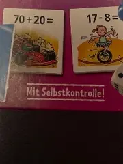 Vorschaubild 4 von Ich lerne Rechnen Lernspiel Plus Minus 1-100 Kinder 6-9 Jahre Selbstkontrolle