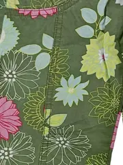 Vorschaubild 2 von Mädchen Stoffhose Blumenmuster Mehrfarbig Größe 68 cm