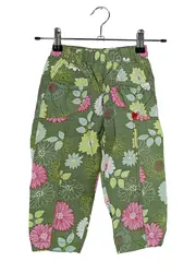 Vorschaubild 1 von Mädchen Stoffhose Blumenmuster Mehrfarbig Größe 68 cm