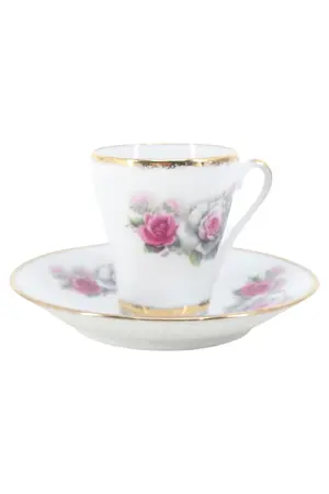 UNBEKANNT Tasse und Unterteller