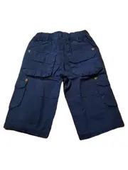 Vorschaubild 2 von Jungen Cargo Shorts Gr. 68 Blau Baumwolle Baby Hose
