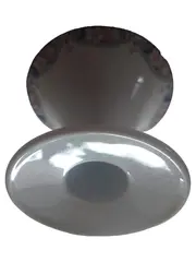 Vorschaubild 1 von Kerzenhalter Weiß Porzellan Klassisch Blumenmuster 7cm