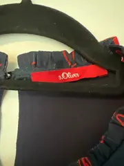 Vorschaubild 7 von Damen Bluse Gr. 38 Blau Herzmuster Spitze Langarm Romantisch