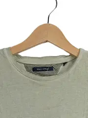 Vorschaubild 2 von Kinder T-Shirt Gr. 152 Beige Logo Print Kurzarm Baumwolle