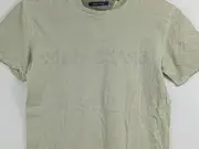 Vorschaubild 3 von Kinder T-Shirt Gr. 152 Beige Logo Print Kurzarm Baumwolle