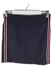 Vorschaubild 1 von Damen Minirock Gr. 34/XS Blau Sportlich Seitenstreifen