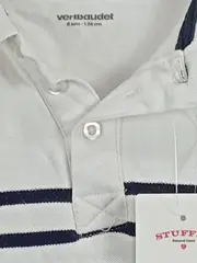 Vorschaubild 2 von Poloshirt Jungen Gr. 126 cm Maritim Gestreift Kurzarm Mehrfarbig