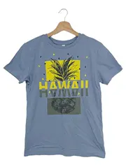 Vorschaubild 1 von Jungen T-Shirt Hawaii Ananas Print Gr. 158 Blau