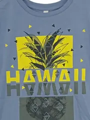 Vorschaubild 2 von Jungen T-Shirt Hawaii Ananas Print Gr. 158 Blau
