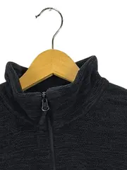 Vorschaubild 2 von Herren Fleecejacke L Grau Langarm Reißverschluss Casual Polyester