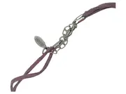 Vorschaubild 2 von Damen Halskette mit Anhänger Lila Bohemian Perlen 74 cm