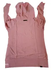 Vorschaubild 2 von Kapuzenpullover Damen Rosa Gr. 38/M Casual Hoodie