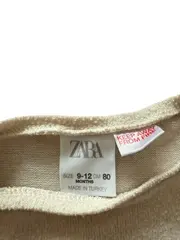 Vorschaubild 6 von Pullover Mädchen Gr. 80 Beige Rüschen Langarm