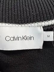 Vorschaubild 3 von Herren Pullover Schwarz Gr. 48/M Casual Logo Reißverschluss