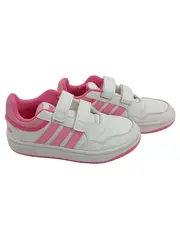 Vorschaubild 1 von Hoops Sneaker Kinder Mädchen Gr. 33 Weiß Pink Klettverschluss
